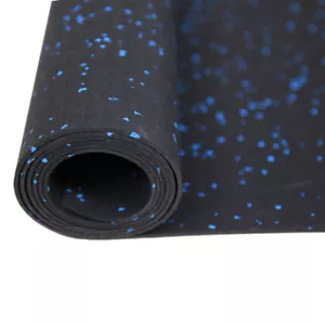 RevTime Treadmill Mat 6.5'x3' Rubber Mat Black - Picture 1 of 5