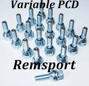 Pernos de rueda oscilante PCD variables x20 12 mm x 1,5 mm para Vauxhall - Imagen 1 de 1