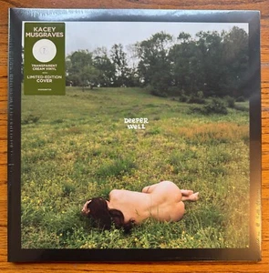 Kacey Musgraves Deeper Well Limited Edition Cover Transparent Cream Vinyl Sealed - Picture 1 of 3