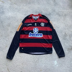 vintage Olympikus FC Flamengo 10 Ronaldinho 2010/2011 Home Jersey Soccer Jersey - Picture 1 of 11