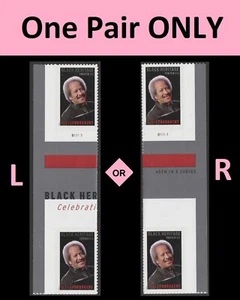 US 5957 Black Heritage Allen Toussaint F horz gutter plate pair MNH 2025 - Picture 1 of 1