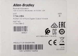 Allen-Bradley 1734-OB4 POINT I/O 4 Point Digital Output Module 1734OB4 - Bild 1 von 1
