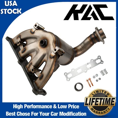 Convertidor catalítico colector de escape para Jeep Compass Patriot 2,4 L 2007-2017 EPA Foto 1 de 4