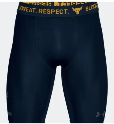 Under Armour Project The Rock Heatgear Compression Armour MMA Shorts Mens XL - Image 1 of 4