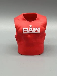 WWE Elite Red Raw Shirt Actionfigur Zubehör Mattel Kurt Angle - Bild 1 von 2