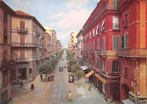 9510) ASTI CORSO DANTE. ANIMATA, BICICLETTE. AUTOMOBILI. SARTORIA. DON PEDRO. VG - Imagen 1 de 2