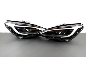 Perfect! 2022-2025 Tesla Model S LED Projector Headlight Left Right Set Pair OEM - Picture 1 of 17