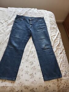 Wrangler jeans 42W 32L Blue Straight Leg Regular Fit W15201023