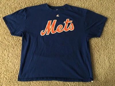 Camiseta Real Matt Harvey "Nombre/Número" de los Mets de Nueva York Foto 1 de 2