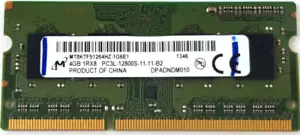 2-Micron 4GB-1RX8-PC3L-12800-11-B2 MT8KTF51264HZ-1G6E RAM - Picture 1 of 1