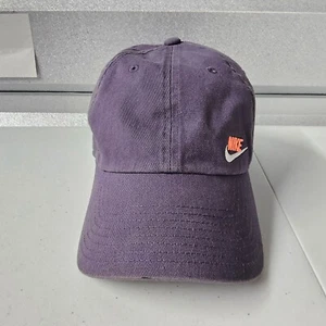 Nike Mütze verstellbar lila Baseballkappe Swoosh Logo Damen - Bild 1 von 12