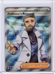 2023 Pokemon Scarlet & Violet Professor's Research Professor Turo 241 Full Art - Picture 1 of 3