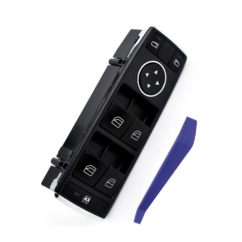 Driver Window Switch Control for 2010 2011 Mercedes Benz E500 E63 AMG Orange LED Foto 1 de 4