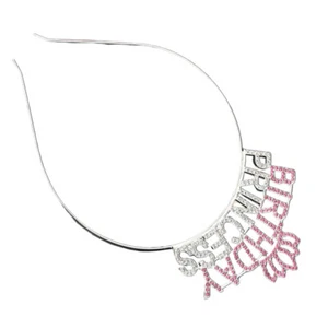 Accesorios para el cabello Princesa Corona Elegante accesorio de disfraz suministros de fiesta - Imagen 1 de 11