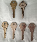 Collection of Six Vintage AA & RAC Members Call Box Keys