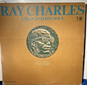 Ray Charles A Man And His Soul 2-LP Gatefold w/ 10-Pages Ltd. Ed. ABC 1967 - Picture 1 of 3