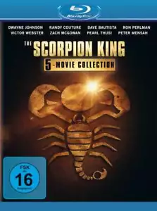 THE SCORPION KING Complete Collection 1 2 3 4 5 NEW Blu Ray - Imagen 1 de 1