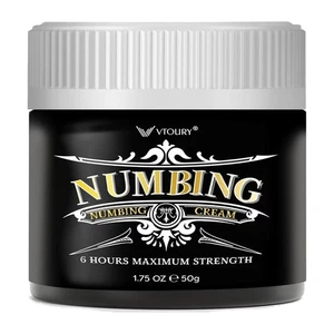 Deep Numbing Cream: Extra Strength Numbing Cream - Maximum Strength Soothing For - Picture 1 of 8