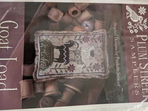 Goat Load Cross Stitch Pattern Plum Street Samplers - Picture 1 of 1