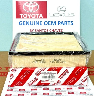 2011-2020 Toyota Air Filter GENUINE OEM PART  17801-YZZ11/17801-0P051 - Image 1 of 4