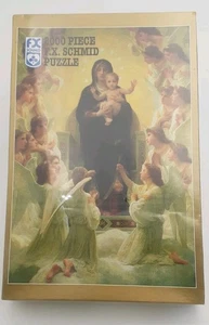 Schmid La Vergine Con Angeli Puzzle 2000 Pezzi Sigillato 98524 - Foto 1 di 2