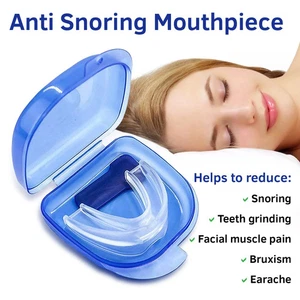 Anti Snore Mouthpiece Aid Stop Snoring Set Snore Stopper Device - Picture 1 of 3