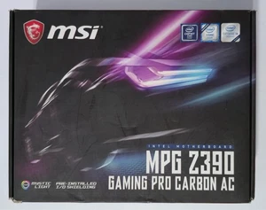 Placa madre MSI MPG Z390 Gaming PRO carbono CA Intel LGA1151 DDR4 Wi-Fi ATX - Imagen 1 de 5