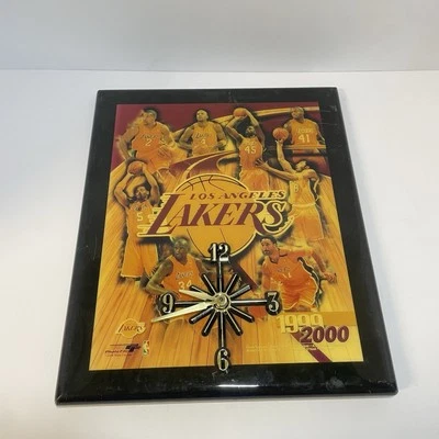 RELOJ DE PARED LOS ANGELES LAKERS 1999 2000 BALONCESTO NBA pies Kobe Bryant Foto 1 de 2