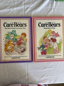 Vintage Care Bear Books, 1984 plus a vintage bonus puzzle. Lot of 3  - Bild 1 von 7
