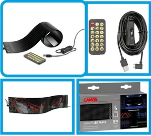 LED Panel Devil’s Eye LKW PKW Teufelsaugen und dynamische LED Motive 1024 LED´s - Bild 1 von 10