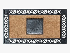 A1HC Natural Coir and Rubber Door Mat, 23x38 Thick Durable Doormats for Indoo... - Picture 1 of 6