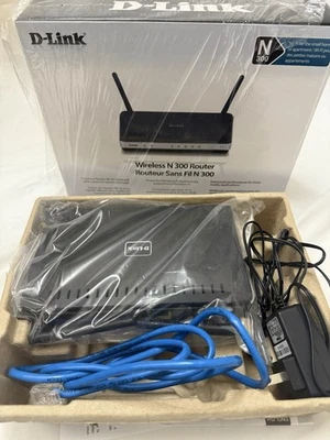 D-Link Wireless Router Fast Create WiFi DIR-615-CS 300 Mbps 4-Port Small Home - Image 1 of 4