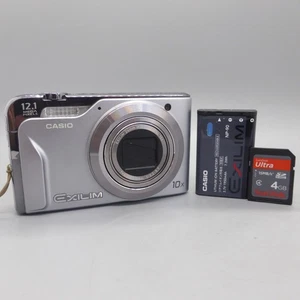 Casio Digital Camera Exilim EX-H10 12.1MP Silver Tested - Picture 1 of 9