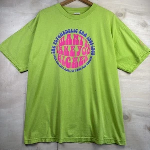 Vintage 1997 Rock N Roll Hall Of Fame Psychedelic Era Take You Higher Sz XXL - Picture 1 of 9