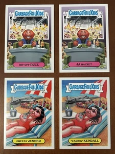 2017 GARBAGE PAIL KIDS - LORD OF THE FLYES - 4 card set - GPK - KENDALL JENNER - Picture 1 of 2