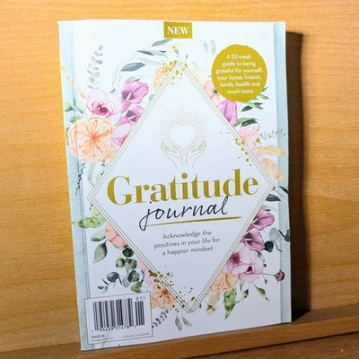 Gratitude Journal Acknowledge Positives in Your Life for a Happier Mindset NEW - Image 1 of 4