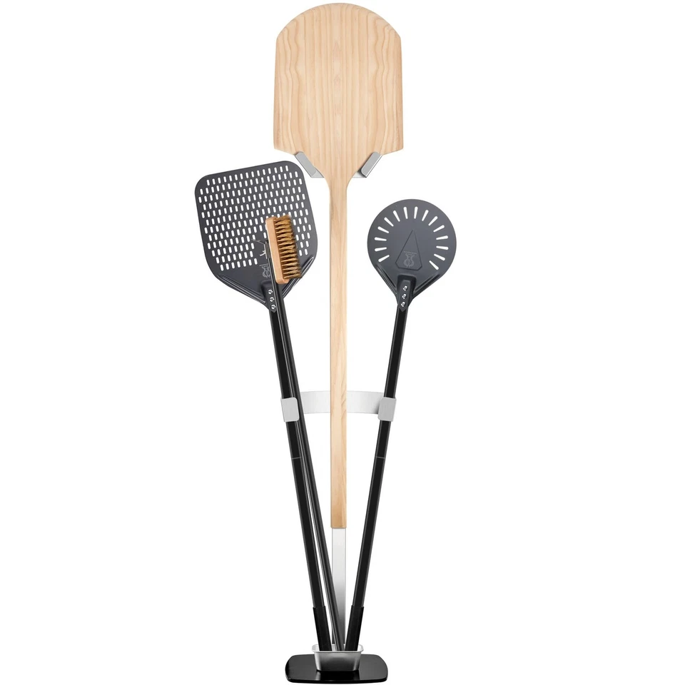 Estante para pelar pizza de acero inoxidable con base de metal de alta resistencia altura total 70" S... Foto 1 de 4