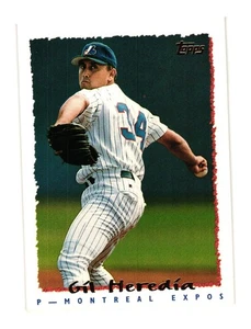 1995 Topps #509 Gil Heredia Montreal Expos - Picture 1 of 2