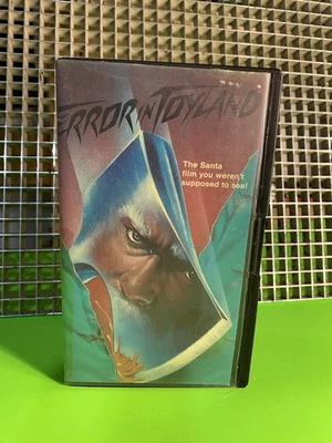 Terror In Toyland-VHS Aka Christmas Evil  Academy CUT BOX Rare Gore Cult 256 - Image 1 of 4