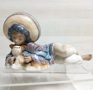 Julio" von Lladró Porzellan Figur Julio Fernandez lladro Brkn Finger siehe Foto - Bild 1 von 10