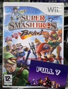 Super Smash Bros Brawl NINTENDO WII NEUF NEW VERSION FRANCAISE - Imagen 1 de 3