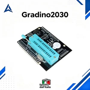 Modulo ISP Atmega328p Bootloader Shield Arduino Uno R3 Programmatore AVR - Foto 1 di 5