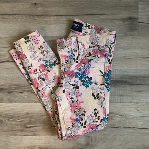 Girl’s Old Navy Flower Rockstar Jegging, Adjustable Waist, Size 5 - Picture 1 of 5