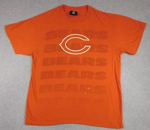 NFL Team Apparel Herren Medium T-Shirt Chicago Bears Kurzarm Orange - Bild 1 von 19