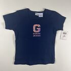 Vintage Guess Jeans Girls Shirt L6x Heart Baby Tee Y2k New With Tags Deadstock