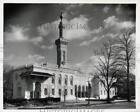 1954 Press Photo Mohammedan Mosque and Minaret Tower in Washington, D.C.