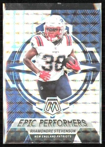 2023 Mosaic Rhamondre Stevenson Epic Performers Silver Mosaic Prizm #EP-RS! - Bild 1 von 2