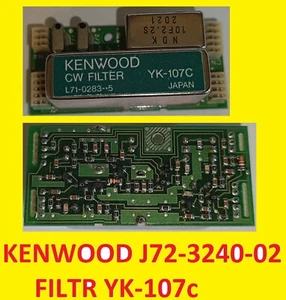 KENWOOD J72-3240-02 JEDNOSTKA FILTRACYJNA FILTR CW YK-107c do TS-50 TS-60 TS-790 - Zdjęcie 1 z 1