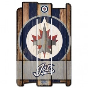 Winnipeg Jets NHL 17" x 11" Wood Indoor Decorative Sign Wincraft - Picture 1 of 1