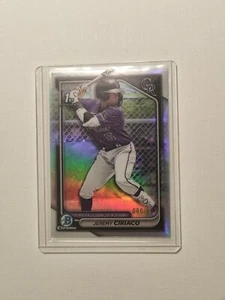 TOPPS BOWMAN CHROME PROSPECTS 2024 JEREMY CIRIACO REFRACTOR #BCP-165 060/499. - Bild 1 von 2